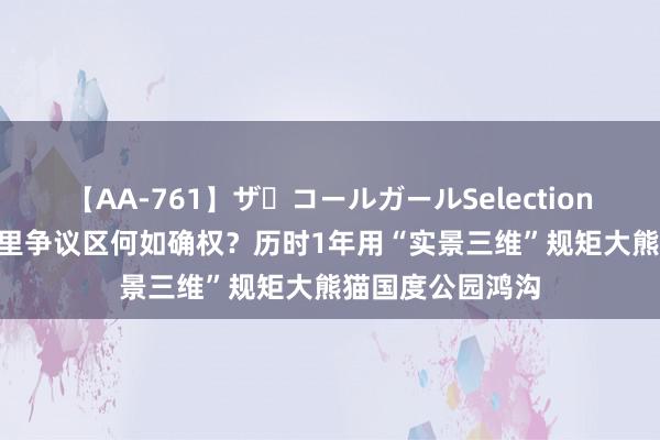 【AA-761】ザ・コールガールSelection 1000多平常公里争议区何如确权？历时1年用“实景三维”规矩大熊猫国度公园鸿沟